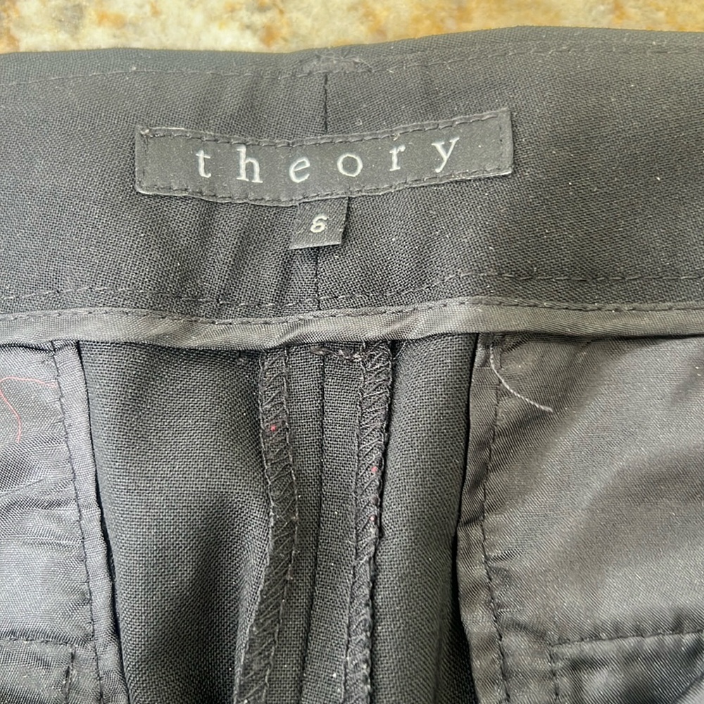 Theory black shorts